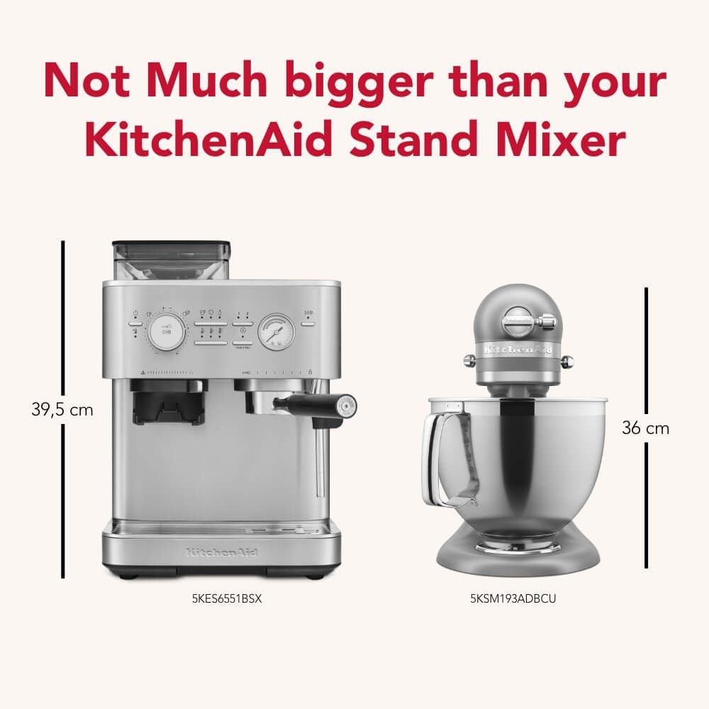 Kitchenaid Coffee machine 5KES6551BSX Stainless steel Lifestyle